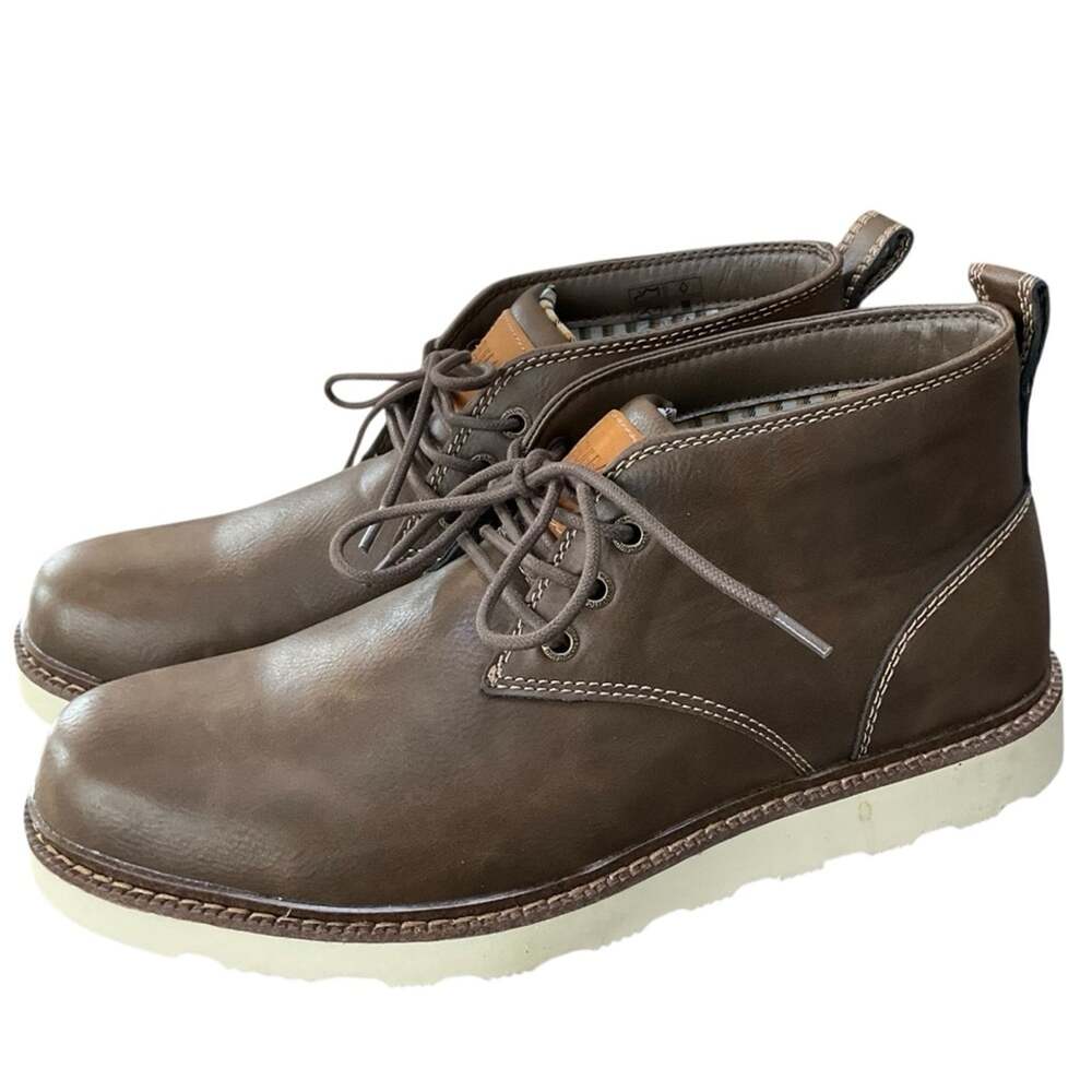 Buffalo David Bitton Brown Chukka Boots Size 11 NEW NIB